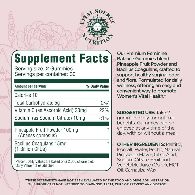 Women's Balance Gummies